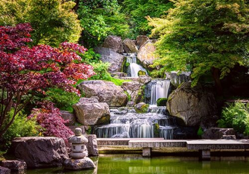 garden waterfall изкуствен водопад