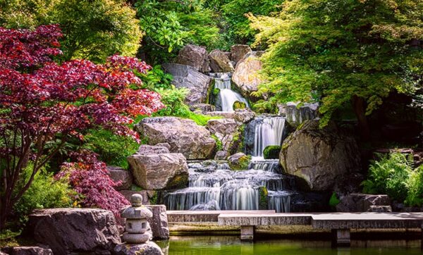 garden waterfall изкуствен водопад